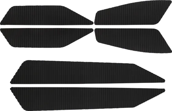 WSM Black Traction Mat Foot Pad for Sea-Doo GTX RXT Wake Pro