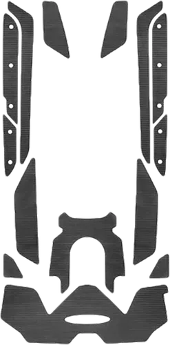 WSM Black Traction Mat Foot Pad for Sea-Doo RXT X 300