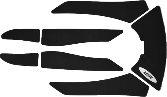 WSM Black Traction Mat Foot Pad for Polaris Genesis 1200