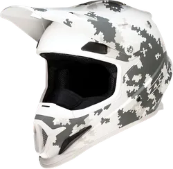 Z1R Adult Unisex Rise Digi Camo Helmet MX XS Gray