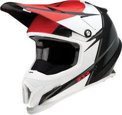 Z1R Adult Unisex Rise Cambio Helmet Snow XS Black Red White