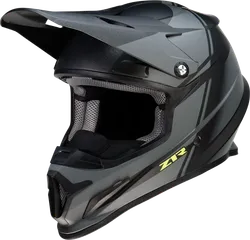 Z1R Adult Unisex Rise Cambio Helmet Snow 2XL Black Hi Viz