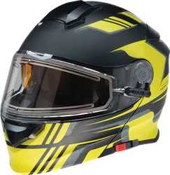 Z1R Adult Unisex Solaris 2.0 First Track Helmet Modular M Yellow Black