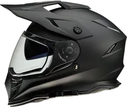 Z1R Adult Unisex Matte Range Snow Dual Pane Helmet Full Face 2XL Black