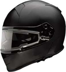 Z1R Adult Unisex Warrant Snow Electric Helmet Full Face 2XL Black Satin