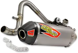 Pro Circuit SS Ti Exhaust Muffler System CF Tip w SA
