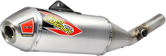 Pro Circuit Stainless Steel Flip On Muffler Exhaust Silencer