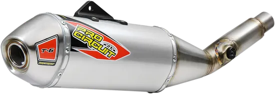 Pro Circuit Stainless Steel Flip On Muffler Exhaust Silencer
