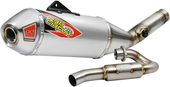 Pro Circuit Stainless Steel T6 Exhaust Muffler System