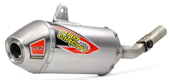 Pro Circuit Stainless Steel Flip On Muffler Exhaust Silencer