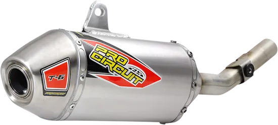 Pro Circuit Stainless Steel Flip On Muffler Exhaust Silencer