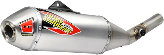 Pro Circuit Stainless Steel Flip On Muffler Exhaust Silencer
