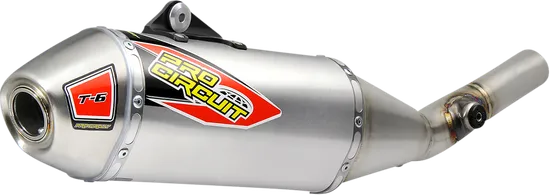 Pro Circuit Stainless Steel Flip On Muffler Exhaust Silencer