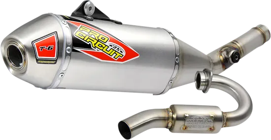 Pro Circuit Stainless Steel T6 Exhaust Muffler System