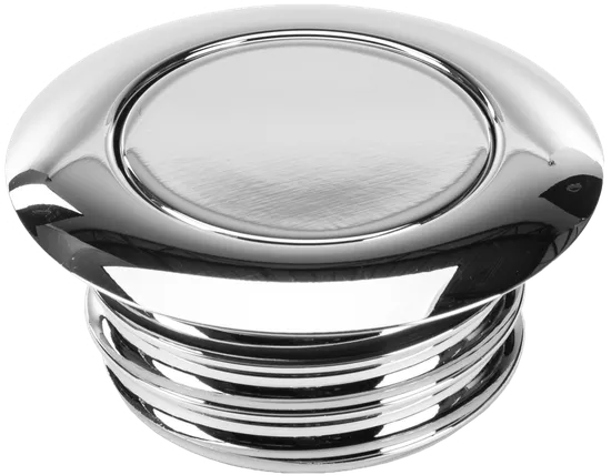 Harddrive Chrome Pop Up Screw In Gas Fuel Petrol Cap 2