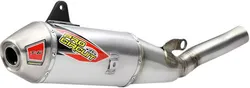 Pro Circuit Dual Stainless Steel Slip On Muffler Exhaust Silencer