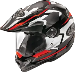 Arai Adult Unisex XD-4 Depart Helmet Dual Sport XS Black Gray Red Silver White