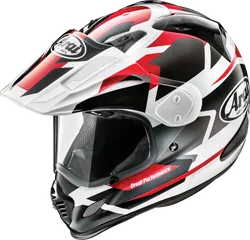 Arai Adult Unisex XD-4 Depart Helmet Dual Sport XS Black Red White