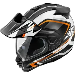 Arai Adult Unisex XD-5 Discovery Helmet Dual Sport L Orange White Black