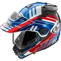Arai Adult Unisex XD-5 Trail Helmet Dual Sport S Blue White Red