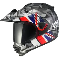Arai Adult Unisex XD-5 Nation Helmet UK Dual Sport XS Red Gray White
