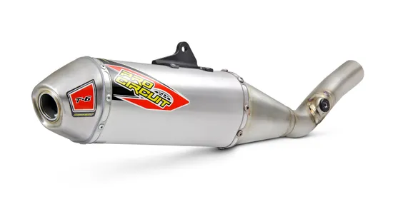Pro Circuit Stainless Steel Flip On Muffler Exhaust Silencer 2