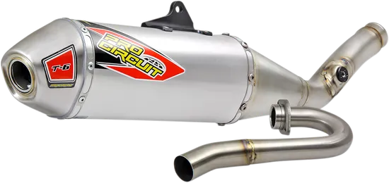 Pro Circuit Stainless Steel T6 Exhaust Muffler System
