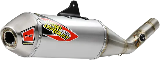 Pro Circuit Stainless Steel Flip On Muffler Exhaust Silencer