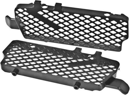 Trail Tech Black Front Radiator Debris Grill Guard Vented