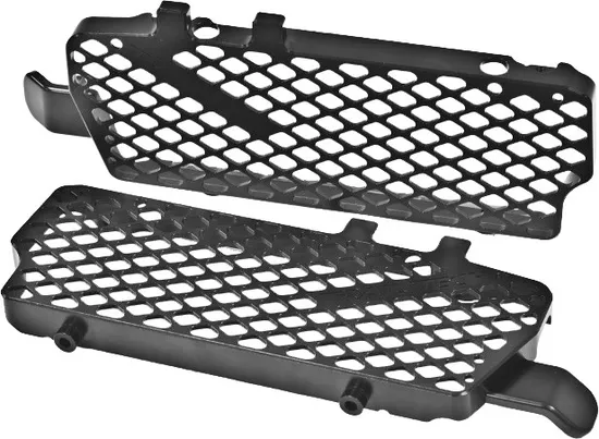 Trail Tech Black Front Radiator Debris Grill Guard Vented