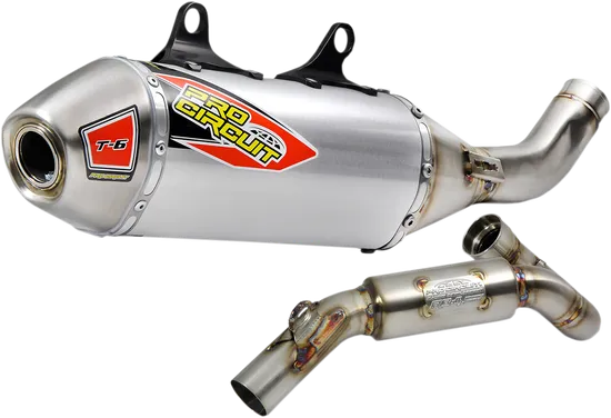 Pro Circuit Stainless Steel T6 Full Exhaust Muffler System