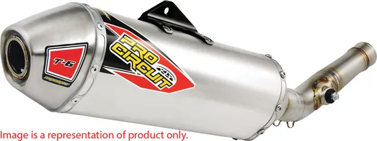 Pro Circuit Stainless Steel Flip On Muffler Exhaust Silencer