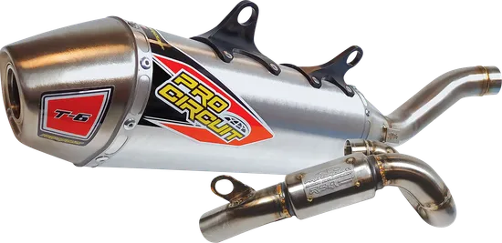 Pro Circuit Stainless Steel T6 Exhaust Muffler System