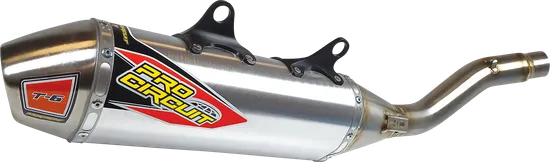 Pro Circuit Stainless Steel T6 Slip On Muffler Exhaust Silencer