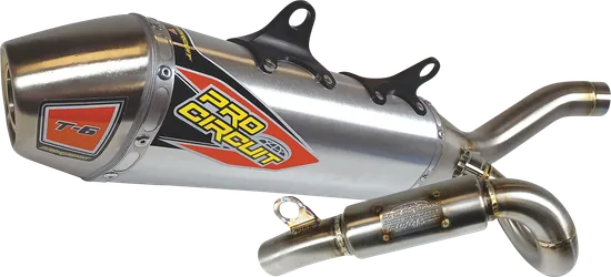 Pro Circuit Stainless Steel T6 Exhaust Muffler System