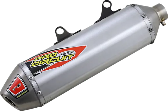 Pro Circuit T6 Stainless Steel Slip On Muffler Exhaust Silencer