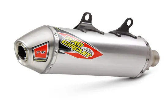 Pro Circuit T6 Stainless Steel Slip On Muffler Exhaust Silencer