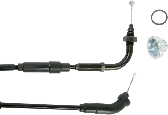 Motion Pro Vinyl Pull Throttle Cable +3in 2