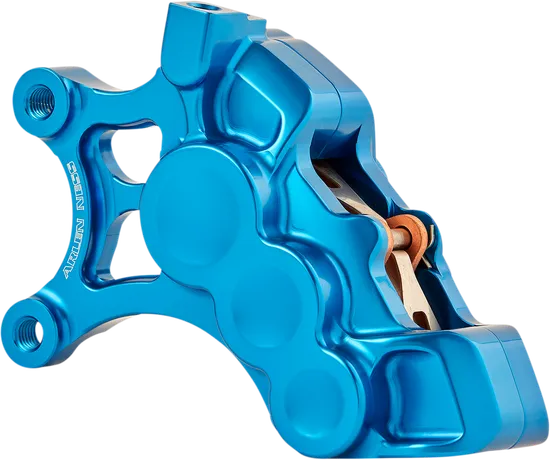 Arlen Ness 6-Piston Front Left Brake Caliper 14in. Blue