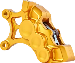 Arlen Ness 6-Piston Front Left Brake Caliper 14in. Gold