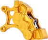 Arlen Ness 6-Piston Front Left Brake Caliper 14in. Gold