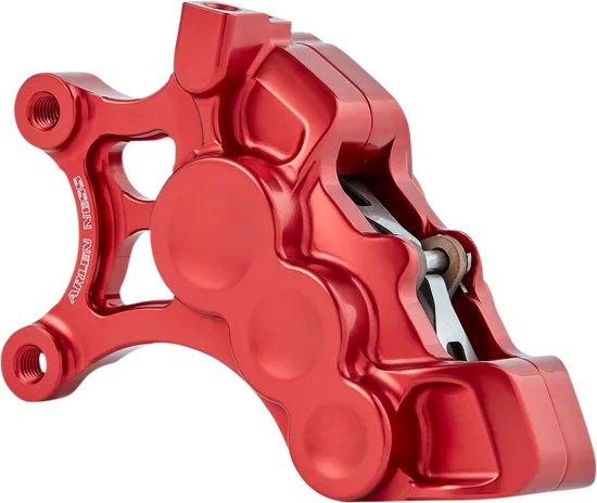 Arlen Ness 6-Piston Front Left Brake Caliper 14in. Red
