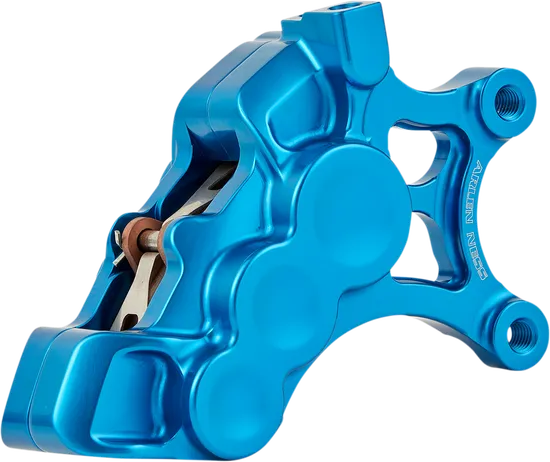 Arlen Ness 6-Piston Front Right Brake Caliper 14in. Blue