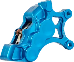 Arlen Ness 6-Piston Front Right Brake Caliper 14in. Blue