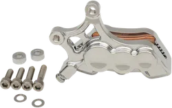 Arlen Ness 6-Piston Front Right Brake Caliper 14in. Chrome
