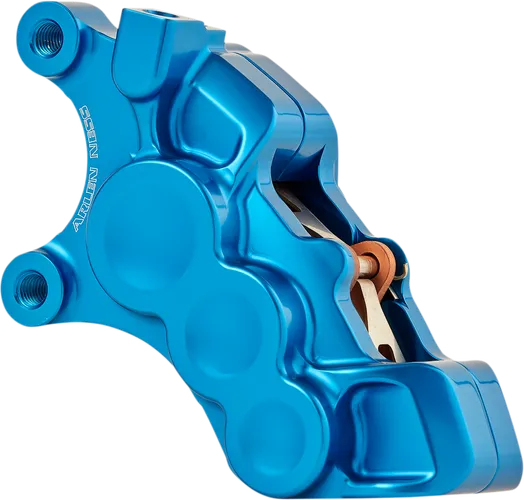 Arlen Ness 6-Piston Front Left Brake Caliper 11.8in. Blue
