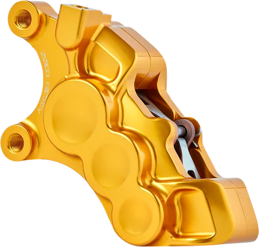 Arlen Ness 6-Piston Front Left Brake Caliper 11.8in. Gold