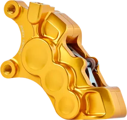 Arlen Ness 6-Piston Front Left Brake Caliper 11.8in. Gold