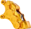 Arlen Ness 6-Piston Front Left Brake Caliper 11.8in. Gold