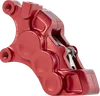 Arlen Ness 6-Piston Front Left Brake Caliper 11.8in. Red